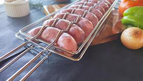 Grelha para linguiça 12x48cm grilazer gaúcho grill Grelha para linguiça 12x48cm grilazer gaúcho grill
