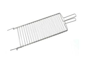 Grelha Para Peixe G Cromada Espaço Grelhar 24 Por 55 Cm Grelha Para Peixe G Cromada Espaço Grelhar 24 Por 55 Cm