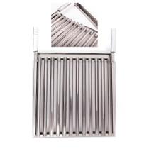 Grelha Parrilha De Inox Tamanho: 50x47 Cm Para Churrascos