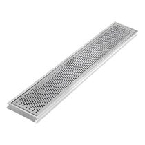Grelha Perfurada Inox 15x80cm Ralo para Varanda Quintal Área Externa Água Pluvial Grelha Perfurada Inox 15x80cm Ralo para Varanda Quintal Área Externa Água Pluvial