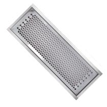 Grelha Perfurada Inox 20x40 Residencial 815 JJM