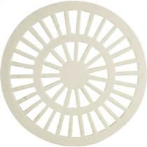 Grelha Plast.Redonda Bco 150 Luconi - Kit C/10 PC