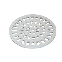 Grelha Plastica Dacunha Redonda Branca 15X15 Grelha Plastica Dacunha Redonda Branca 15X15