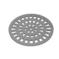 Grelha Plastica Dacunha Redonda Cromada 15X15 Grelha Plastica Dacunha Redonda Cromada 15X15