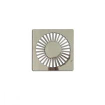 Grelha Plastica Grap Quadrada Cromada 10X10 4503-Cr . / Kit C/ 6