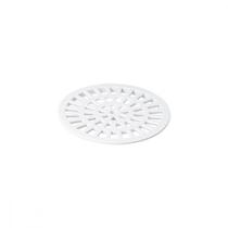Grelha Plastica Herc Redonda Branca 15X15 285 - Kit C/6