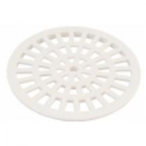 Grelha Plastica Herc Redonda Branca Com Caixlho 15 296 - Kit C/6 Grelha Plastica Herc Redonda Branca Com Caixlho 15 296 - Kit C/6
