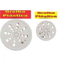 Grelha Plastica Overtime Redonda Branca Com Fecho 10 180001