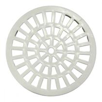 Grelha Plastica Redonda Branca Herc 15X15Cm - 2285 ./ Kit Com 6 Peças Grelha Plastica Redonda Branca Herc 15X15Cm - 2285 ./ Kit Com 6 Peças