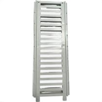 Grelha Plastica Reforcada Linear Estrela Com Porta Grelha 15X50Cm Branca - 1639 Grelha Plastica Reforcada Linear Estrela Com Porta Grelha 15X50Cm Branca - 1639