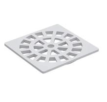 Grelha PVC Quadrada (6 Unidades) Cor: Branca 100MM REF: 4502 -GRAP