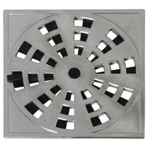Grelha Quadrada 15 X 15cm com Anti-inseto em Abs Cromado Modelo Ii Astra Grelha Quadrada 15 X 15cm com Anti-inseto em Abs Cromado Modelo Ii Astra