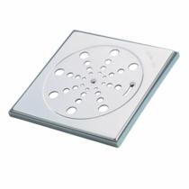 Grelha Quadrada 150mm Fecho c/ Moldura Aço Inox 304 Jackwal Grelha Quadrada 150mm Fecho c/ Moldura Aço Inox 304 Jackwal