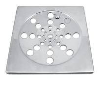 Grelha Quadrada Abre e Fecha Inox 15cm