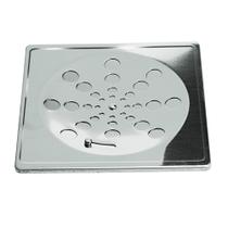 Grelha Quadrada Aço Inox c/ Caixilho e Fecho 10X10 1913 Fani