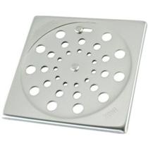 Grelha quadrada com fecho 15cm polida - central comat