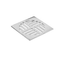 Grelha Quadrada Cromada para Caixa Sifonada - Krona, Tamanho: 150mm Grelha Quadrada Cromada para Caixa Sifonada - Krona, Tamanho: 150mm