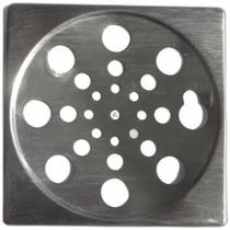 Grelha Quadrada Fixa Inox 10x10cm Sem Fecho- Overtime