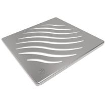 Grelha Quadrada Inox 150mm - 27471367 - TIGRE Grelha Quadrada Inox 150mm - 27471367 - TIGRE