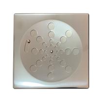 Grelha Quadrada Inox Sem Caixilho Polido 15cm - Estilmax Grelha Quadrada Inox Sem Caixilho Polido 15cm - Estilmax