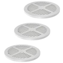 Grelha ralo 150mm Redonda branco FORTLEV