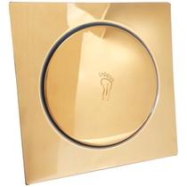 Grelha Ralo Click Gold 15X15cm FLVX RCGOL15 Grelha Ralo Click Gold 15X15cm FLVX RCGOL15