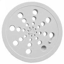 Grelha ralo de plastico redondo branco abre e fecha 15 cm Grelha ralo de plastico redondo branco abre e fecha 15 cm