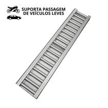 Grelha Ralo Linear Inox com Suporte 10x50 Garagem de Casa