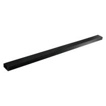 Grelha Ralo Linear Pluvial em Alumínio 100x6,5cm Kazan Preto