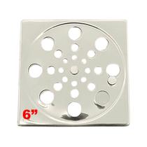 Grelha Ralo Para Escoamento De Água Quadrada Com Fecho Em Metal Inox Cromado 15cm 1500215 Iguatemi Grelha Ralo Para Escoamento De Água Quadrada Com Fecho Em Metal Inox Cromado 15cm 1500215 Iguatemi