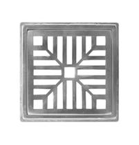 Grelha Ralo Pluvial Côncava Com Suporte 15x15 Alumínio Polido - Ac Vent Grelha Ralo Pluvial Côncava Com Suporte 15x15 Alumínio Polido - Ac Vent