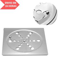 Grelha/Ralo Quadrado em Aço Inox para Banheiro Grelha/Ralo Quadrado em Aço Inox para Banheiro