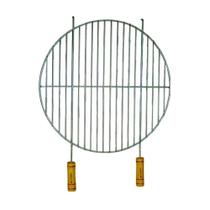 Grelha Redonda 220STE para Churrasqueira 45cm em Arame Galvanizado Rig Fundidos Grelha Redonda 220STE para Churrasqueira 45cm em Arame Galvanizado Rig Fundidos
