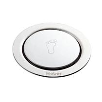 Grelha Redonda Click 15x15 Inox 22188.2 Cromado Meber