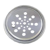 Grelha Redonda Com Caixilho 10 cm Aço Inox Clarinox