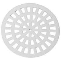 Grelha Redonda com Diâmetro de 15cm em PP Branco Astra