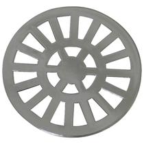 Grelha Redonda com Diâmetro de 9,7cm em ABS Cromado Cinza Astra Grelha Redonda com Diâmetro de 9,7cm em ABS Cromado Cinza Astra