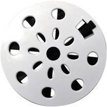 Grelha Redonda com Diâmetro de 9,7cm em Pvc Modelo Ii Astra