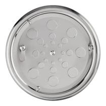 Grelha Redonda com Fecho com Caixilho 4" 10Cm 1911 Inox