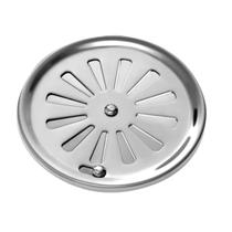 Grelha Redonda Inox 15 CM com Fecho Anti-insetos Docol 017037Cm 90017037164