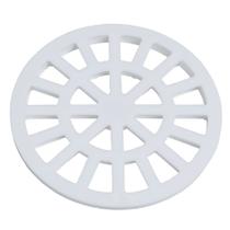 Grelha Redonda para Caixa Sifonada 100 NR 54 Branco - 0940 - KRONA Grelha Redonda para Caixa Sifonada 100 NR 54 Branco - 0940 - KRONA