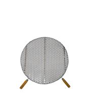 Grelha Redonda Para Churrasqueira Inox