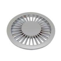 Grelha Redonda Plástico Cromada 100 mm - Tigre - 27511007