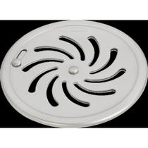 Grelha Redonda Vórtice Abre/fecha 10cm Inox Amanco Grelha Redonda Vórtice Abre/fecha 10cm Inox Amanco