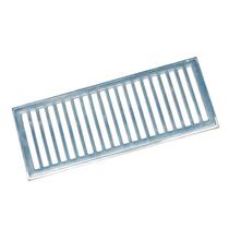 Grelha Reta Alumínio Polida 2050cm C/ Caixilho 12050 Prime Grelha Reta Alumínio Polida 2050cm C/ Caixilho 12050 Prime