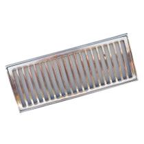 Grelha Reta Alumínio Polida 2050cm C/ Tela 12050T Prime Grelha Reta Alumínio Polida 2050cm C/ Tela 12050T Prime
