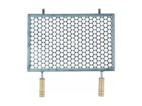 Grelha Retangular De Inox Para Churrasqueira 30x50 Cm Grelha Retangular De Inox Para Churrasqueira 30x50 Cm