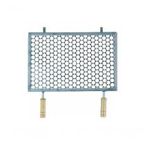 Grelha Retangular de Inox para Churrasqueira 30x50Cm Grelha Retangular de Inox para Churrasqueira 30x50Cm