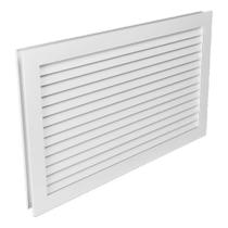 Grelha Retorno Porta Dupla Mold Alumínio Branco 20x15 Cm Grelha Retorno Porta Dupla Mold Alumínio Branco 20x15 Cm