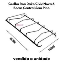 Grelha roa dako civic nova 6 bocas central sem pino unid Grelha roa dako civic nova 6 bocas central sem pino unid